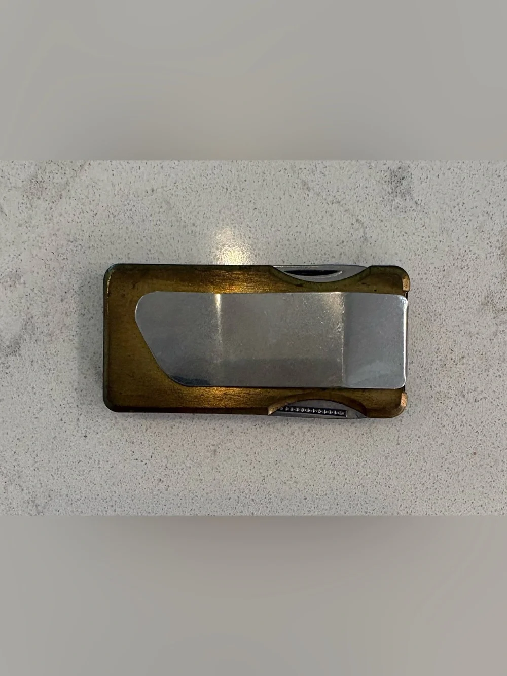 Vintage Flying Geese Mini Money Clip